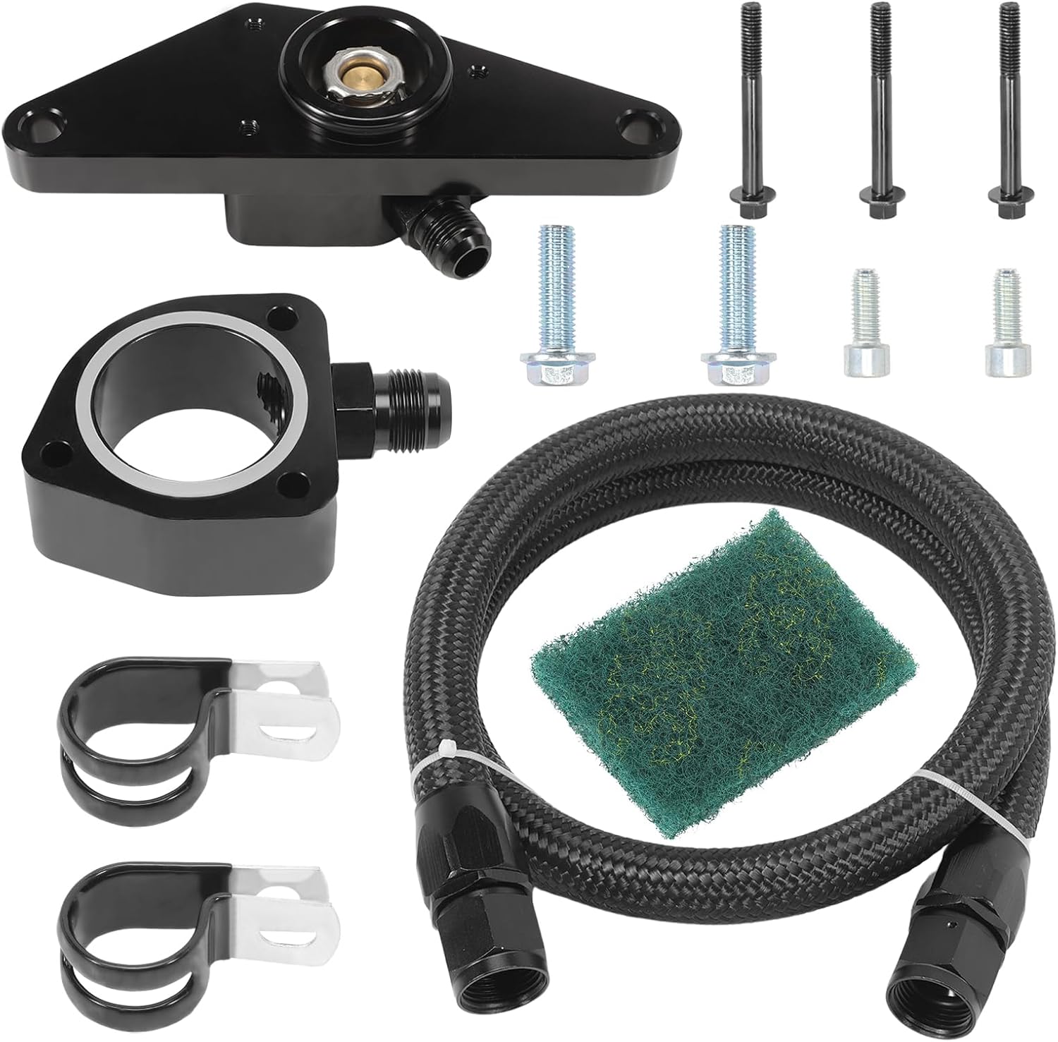 Frailys Coolant Bypass Kit for 2007.5-2018 Ram 6.7L & 2003-2007 Ram 5.9L Cummins Diesel Engine Thermostat Bypass Kit Reduce Overheating