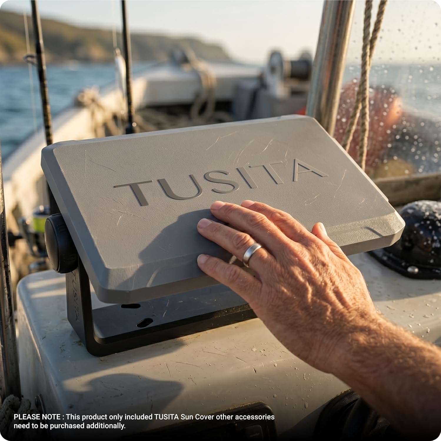 TUSITA Sun Cover 010-13116-04 Compatible with Garmin ECHOMAP UHD2 9sv Protective Cover