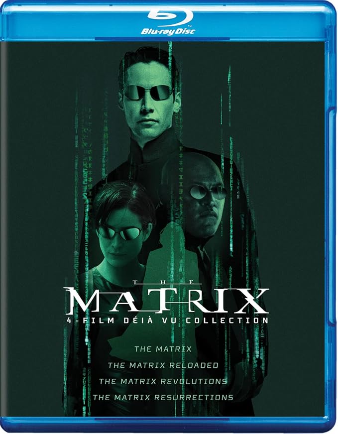 Matrix Part 4 Matrix, The 4-Film Déjà vu Collection (Blu-ray) | Amazon.com.br