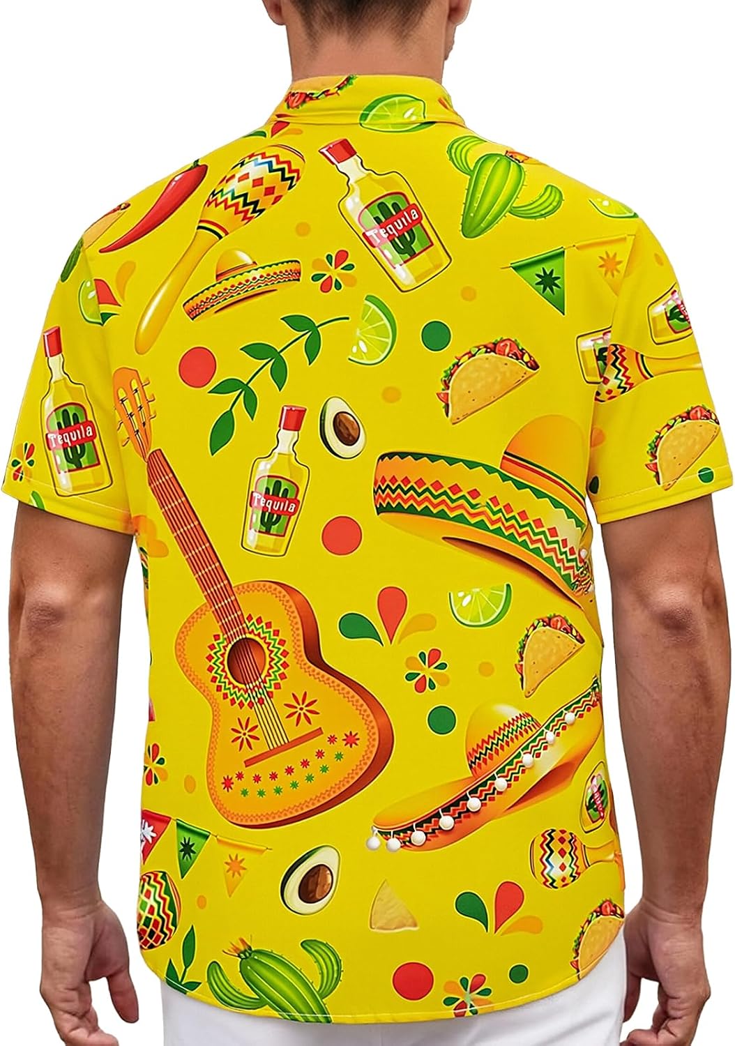 Men's Cinco De Mayo Shirt Outfit Mexican Tacos Fiesta Shirts
