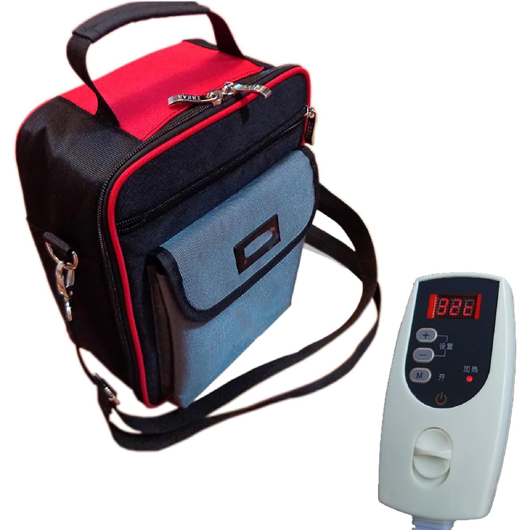 ADORZPeritoneal Dialysis Fluid Bag with Constant Temperature, Abdominal Dialysis Fluid Heating Bag, 2500ML Large Capacity, 30-45℃ Heating Range, for Outdoor/Travel/Aviation/Home