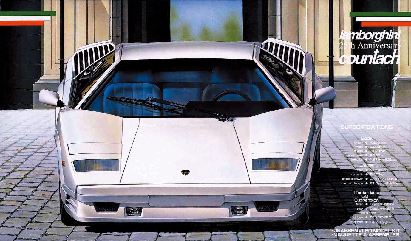 1/24 フジミポルシェカウンタックセット