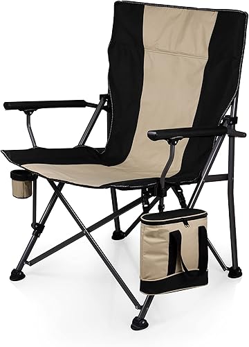 Miniatura 8 de PICNIC TIME NCAA Big Bear XXL - Silla de campamento unisex para adultos, con enfriador, silla de playa resistente, capacidad de 500 libras, silla de