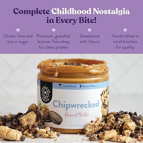 Miniatura 4 de American Dream Mantequilla de nuez  Mantequilla de maní chipwrecked sin gluten