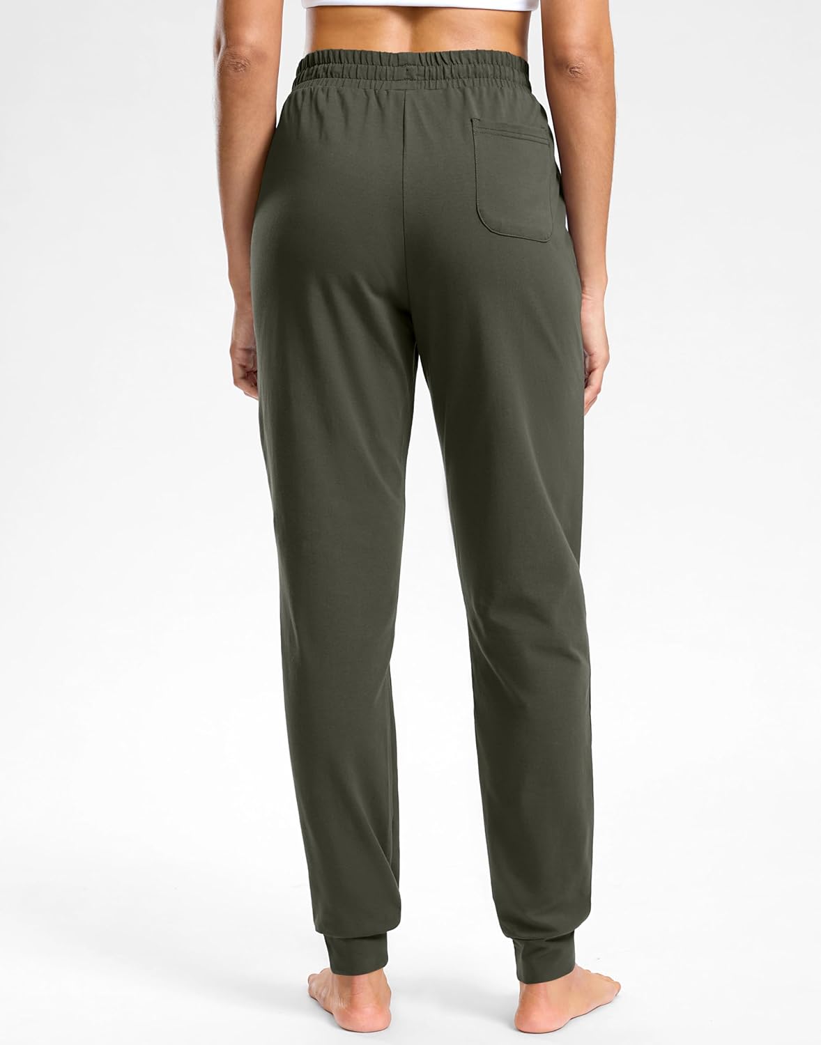 G Gradual Women's 30"/32"/34" Inseam Tall Sweatpants Cotton Joggers with Zipper Pockets Yoga Lounge Athletic Pants for Women - Image 3