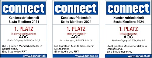 AOC Gaming Q27G3XMN - Moniteur QHD 27 pouces, 180 Hz, FreeSync Prem. Pro., HDR1000 (2560x1440, 1 ms GtG, HDMI, Display Port) noir-rouge - 7
