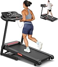 THERUN Home Treadmill with Incline Adjust, 3.0 HP Treadmill, Heart Rate Monitoring, Wider Running Belt