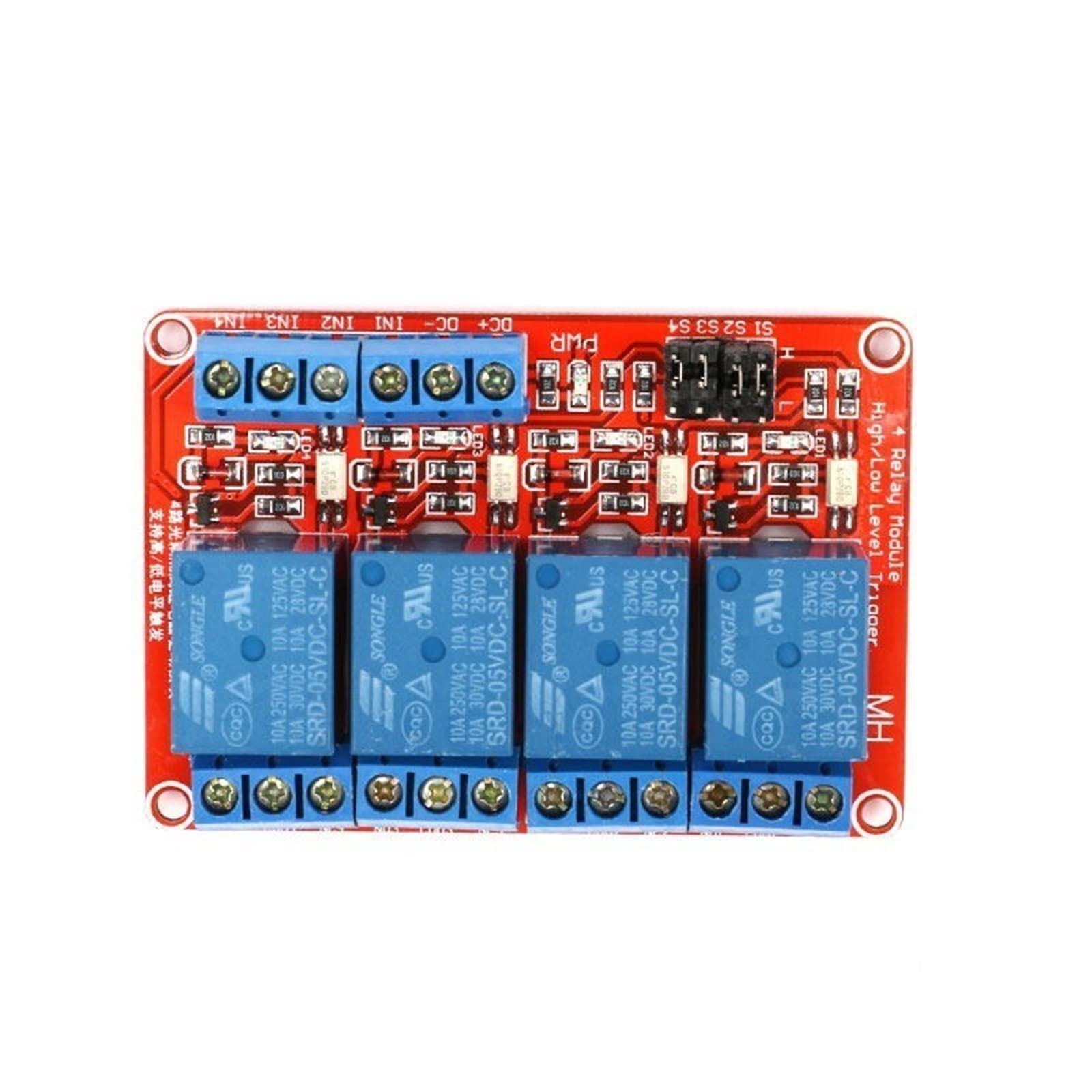 High Low Level Trigger Relay Arduino Relay 1-Channel Relay Module With ...
