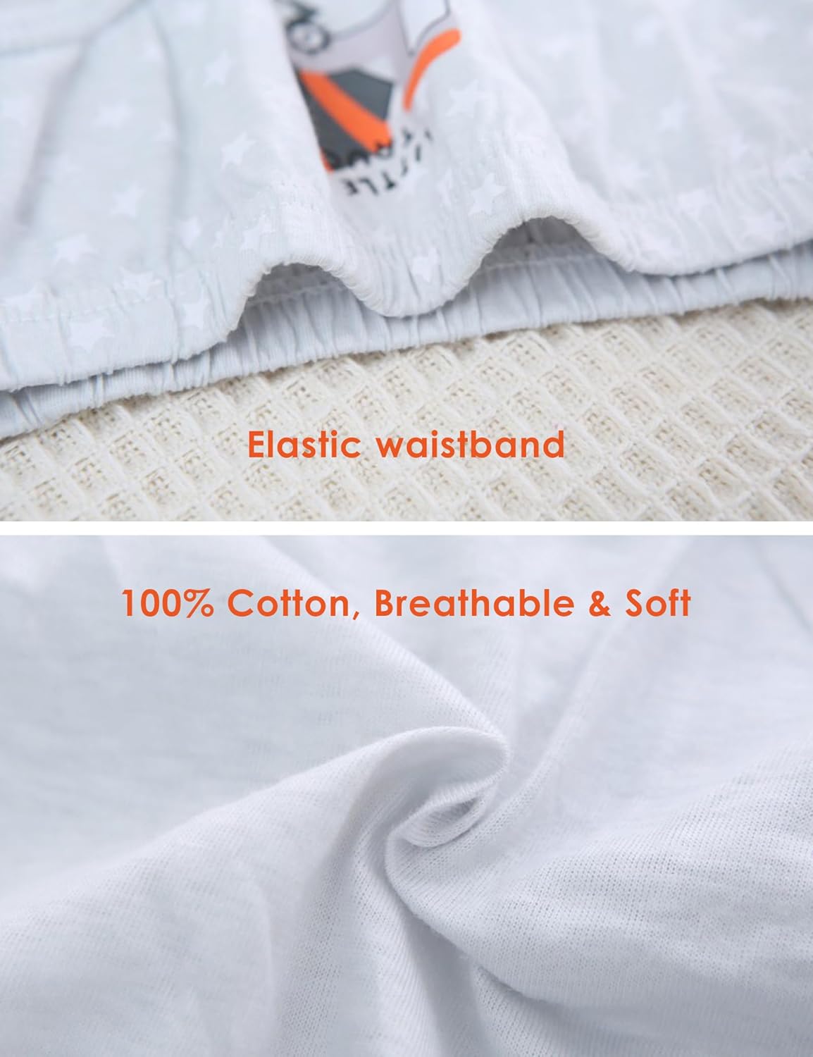 CHUNG Toddlers Little Boys 2-9Y Cotton Briefs Underwear Pack of 5/6 Car Dinosaur - Image 5