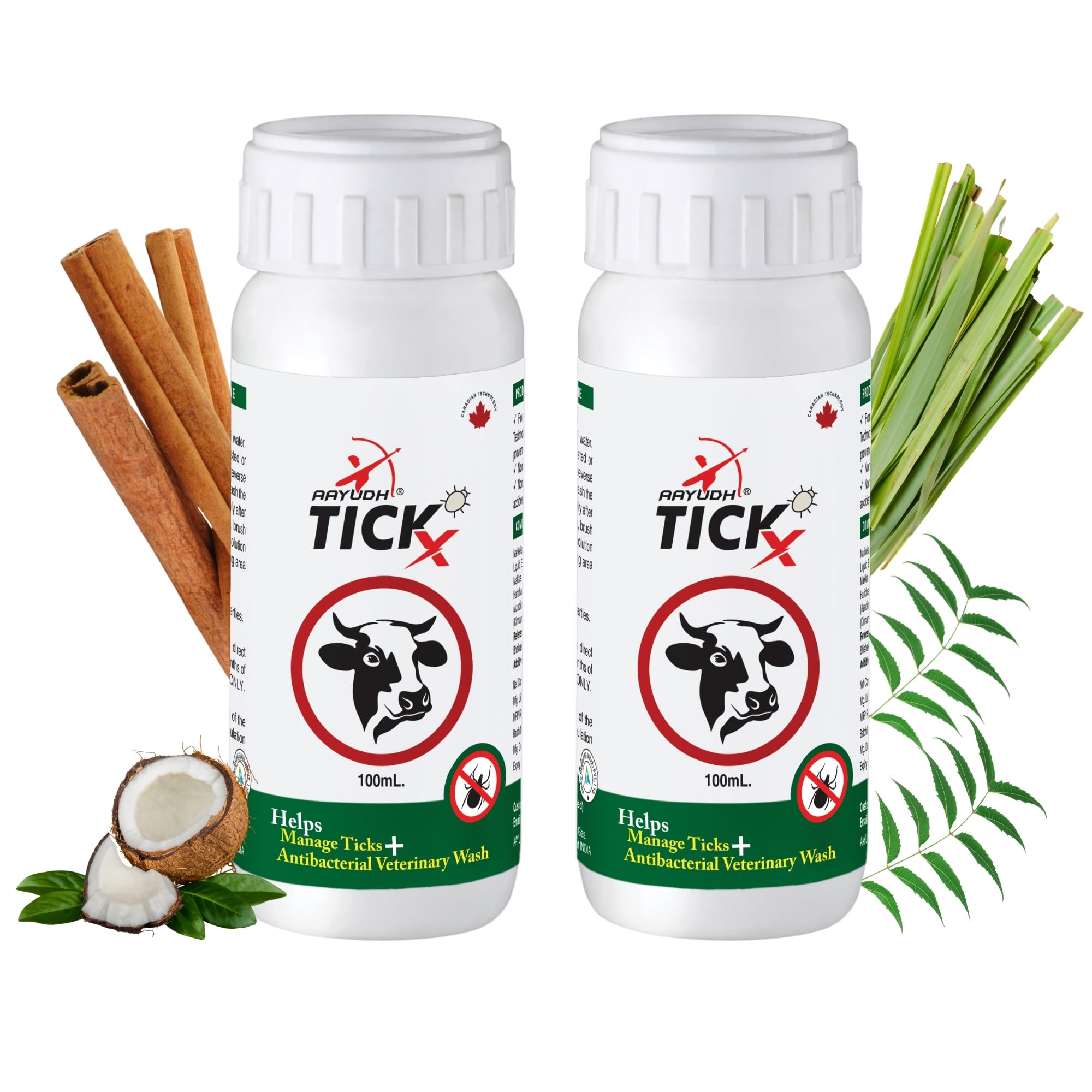 AAYUDH TickX – Natural Tick Remover for All Types of Pet | Tick & Flea Repellent Liquid | Kills & Repel Fleas, Flea Eggs, Ticks, Mosquitoes, Tick | No Side Effects (Pack of 2) (B0C8SQ2843) Amazon Price History, Amazon Price Tracker