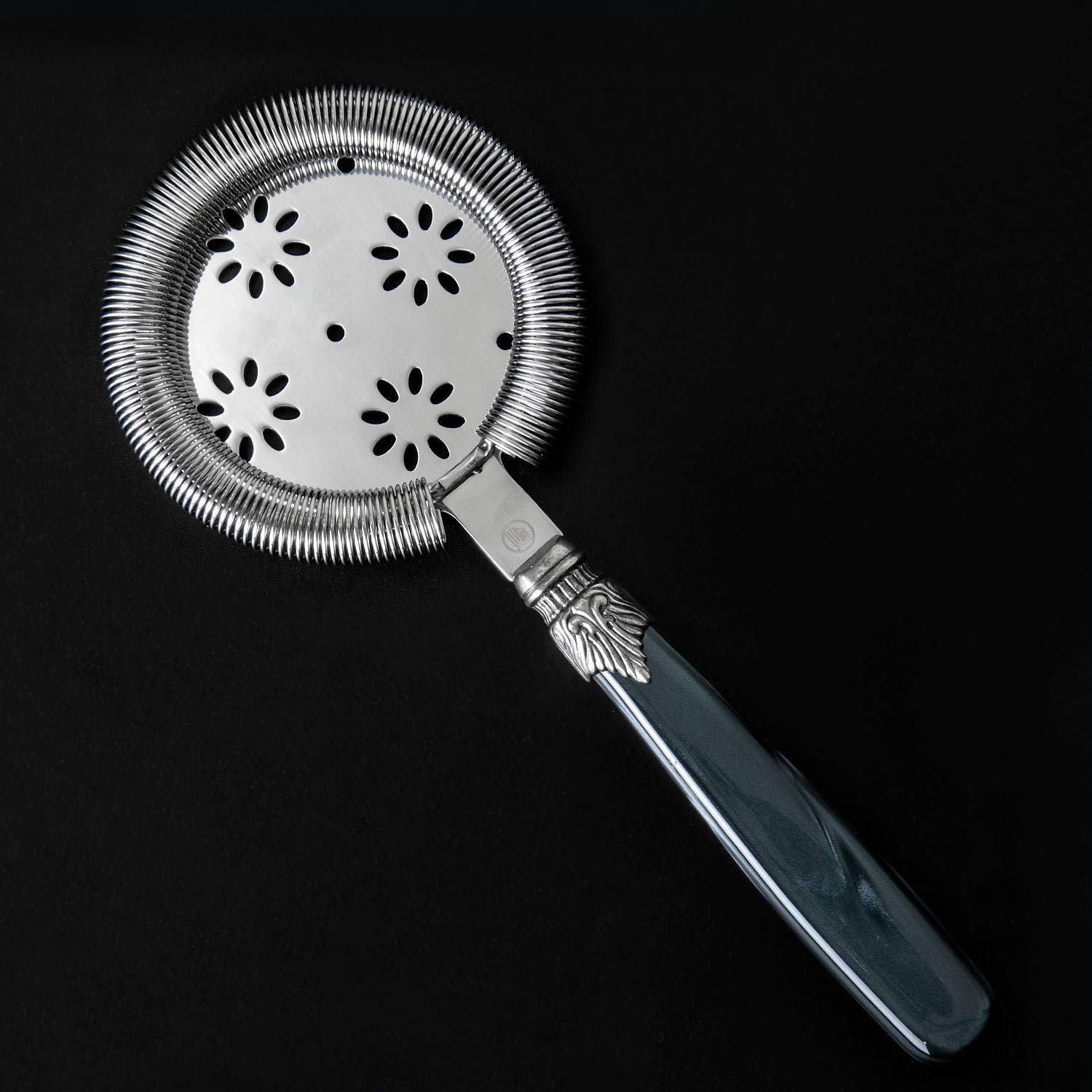 Colino da cocktail in acciaio inox di alta qualità con raccordo interno in confezione regalo inclusa