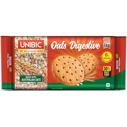 Unibic Oats Digestive 1kg Oats Boost