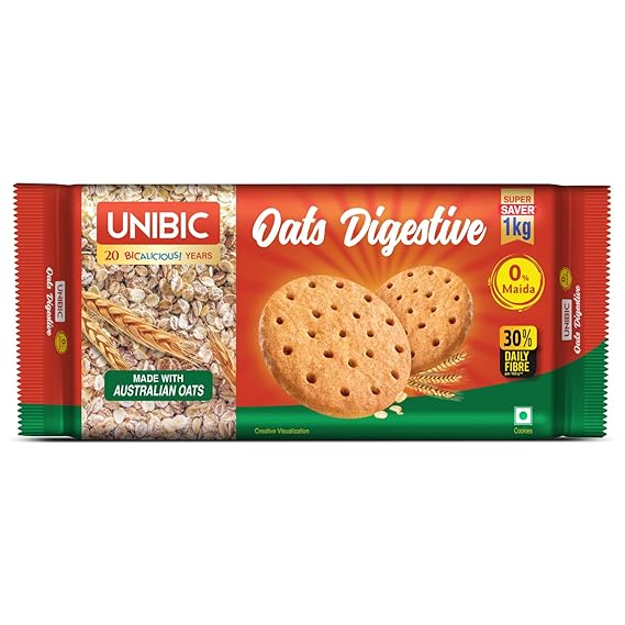 Unibic Oats Digestive, 1kg