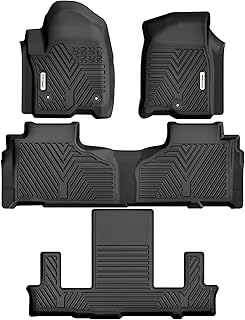 YITAMOTOR Floor Mats for 2nd Row Bucket Seats