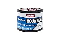 Vista 1 de Nashua Cinta impermeable Aqua-Seal de 3 in x 15 ft en negro