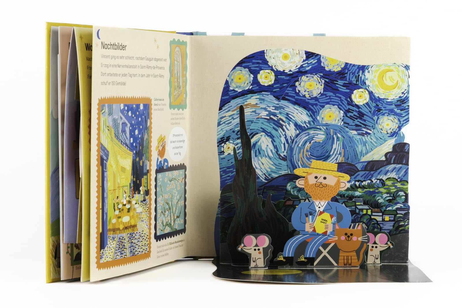 ART POPS: Vincent Van Gogh: Ein Pop-up-Buch | Pop-up Bilderbuch über große Künstler*innen für Kinder ab 5 Jahren