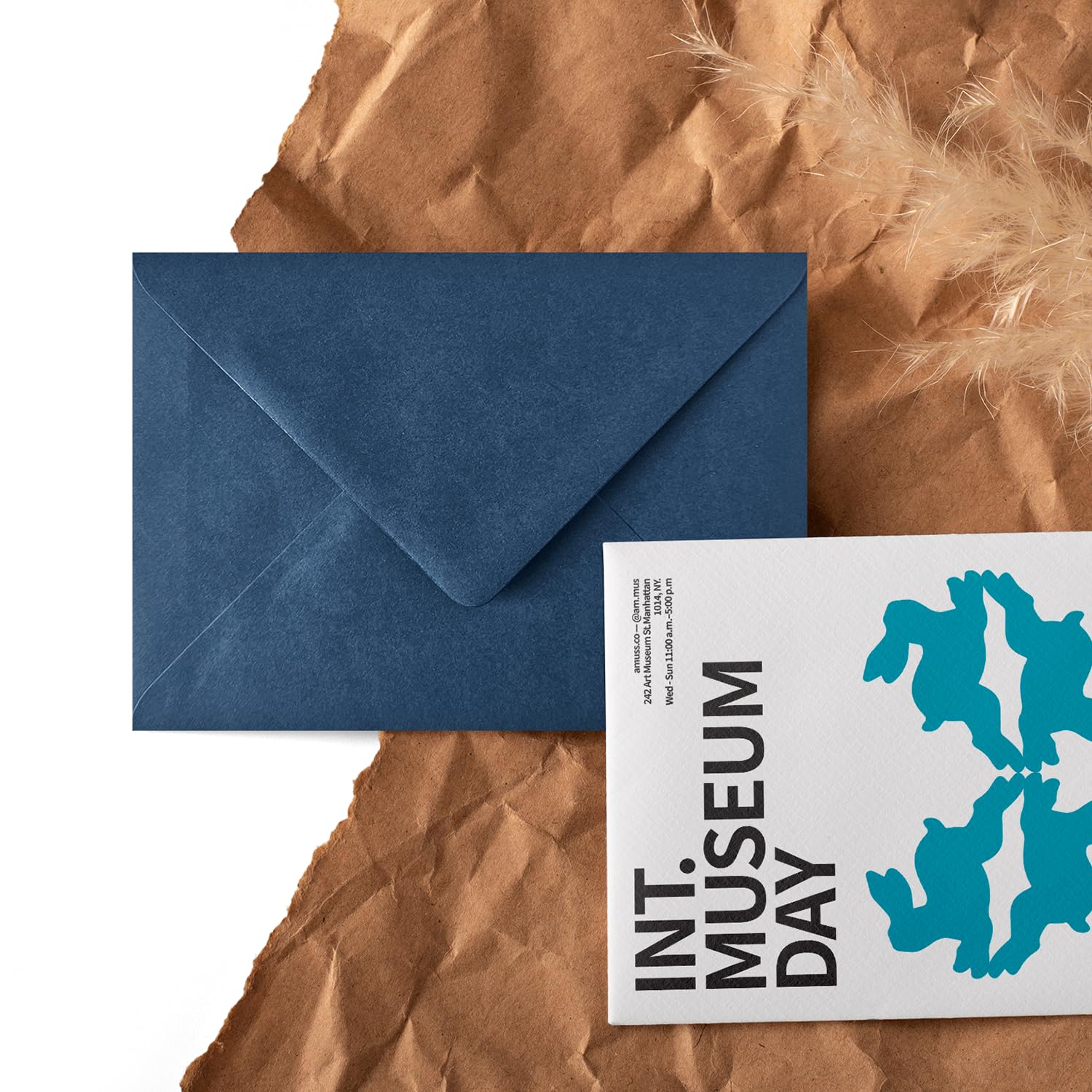 Netuno 1000 kopert ciemnoniebieskich DIN B6 12,5 x 17,5 cm stylowe i szlachetne