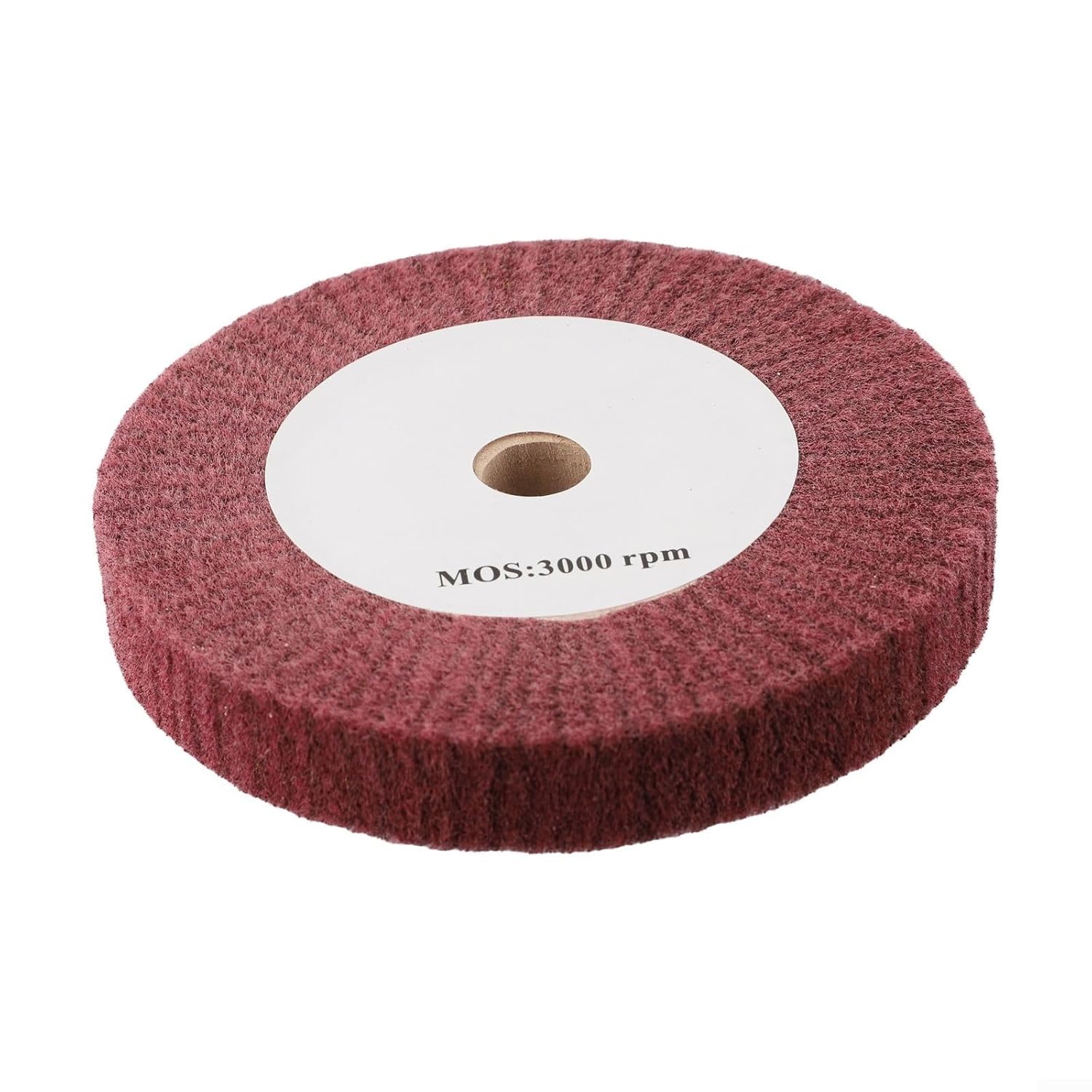 Nylon Flap Polishing Wheel, Non-Woven Abrasive Cup Grinding Disc, 320 Grit for Metal Deoxidizing, Wood Buffing, Stainless Steel Finishing, Fits Foredom(150mm)