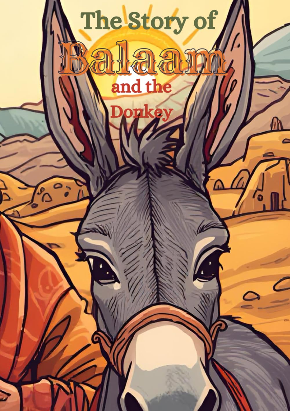 The Story of Balaam and the Donkey: A Coloring Book Adventure