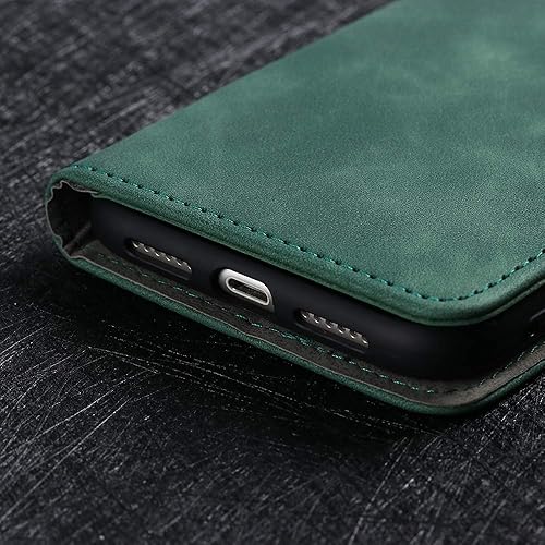 Miniatura 5 de Compatible con Honor X7, funda trasera magnética de cuero plegable con ranura para tarjetero, para Honor X7