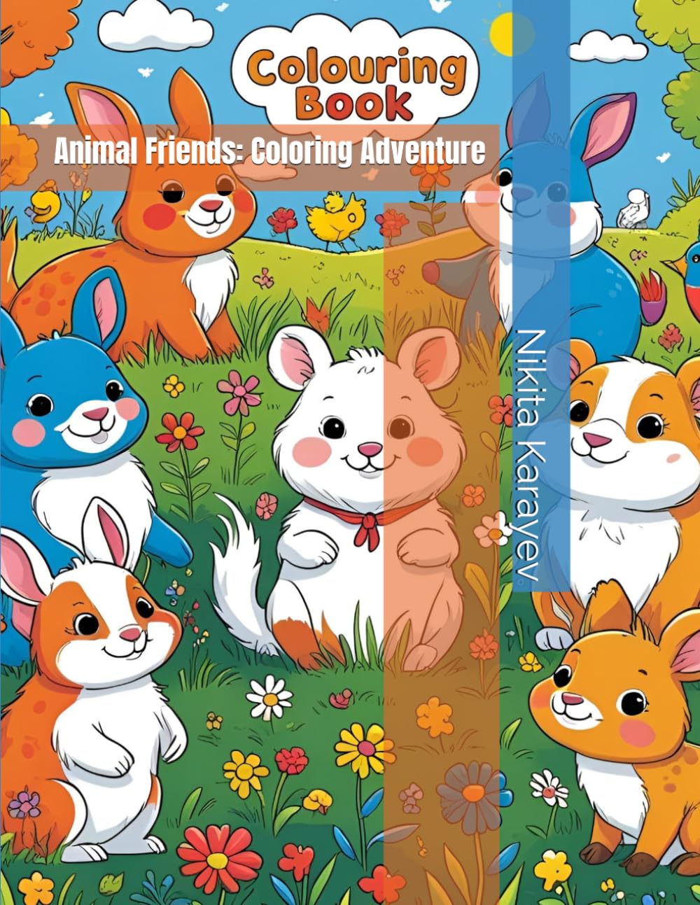 Animal Friends: Coloring Adventure