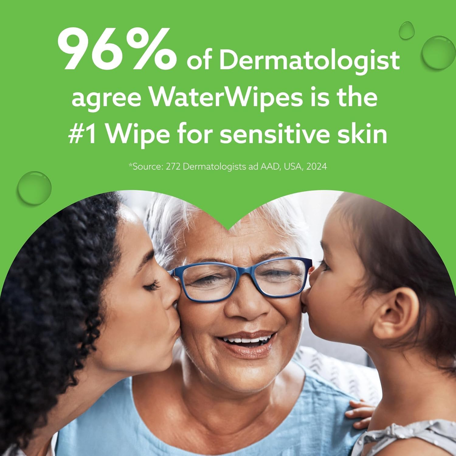 WaterWipes Hydrating Clean Baby Wipes, 99% Water-Based Formula with Aloe Vera to Hydrate & Clean Skin, Unscented & Hypoallergenic, 12 Resealable Packs (720 Wipes)