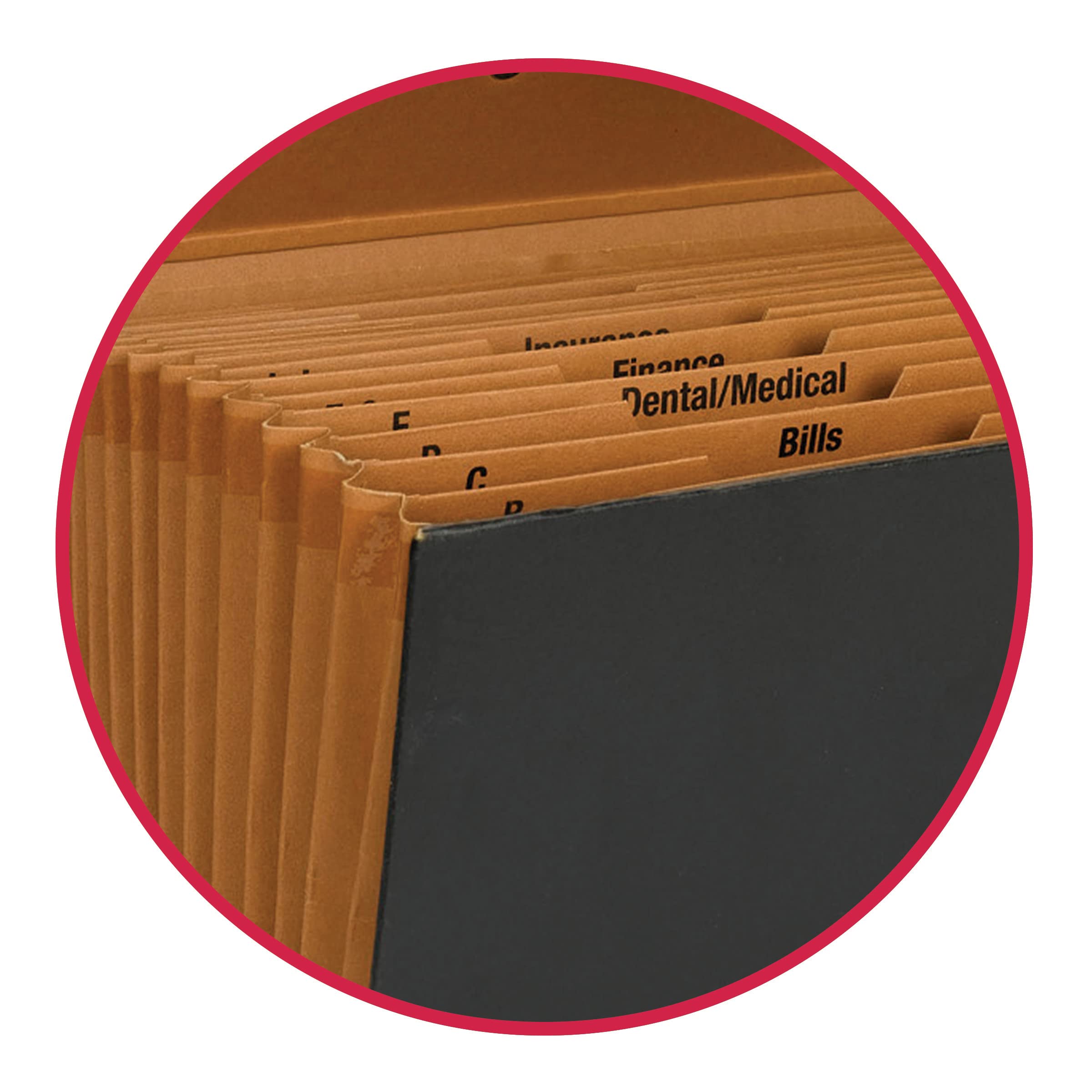 Amazon.com : Smead A-Z and Subject Expanding File Box, 19 Pockets