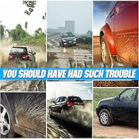 Vista 51 de Universal Mud Flaps Fits Most SUVs/MPVs, Not Full-Size SUVs- Standard Size 4-Piece Soft Glue Fenders Splash Guards Set, Heavy Duty Flexible