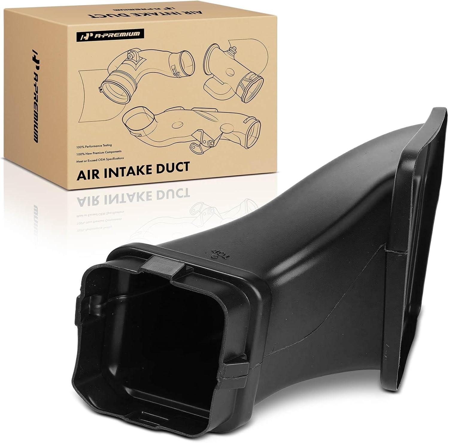 A-Premium Engine Air Intake Duct Compatible with Ram 1500 2011-2018, 2500 3500 2011-2018, 1500 Classic 2019-2024 & Dodge Ram 1500 2009-2010, Ram 2500 2010