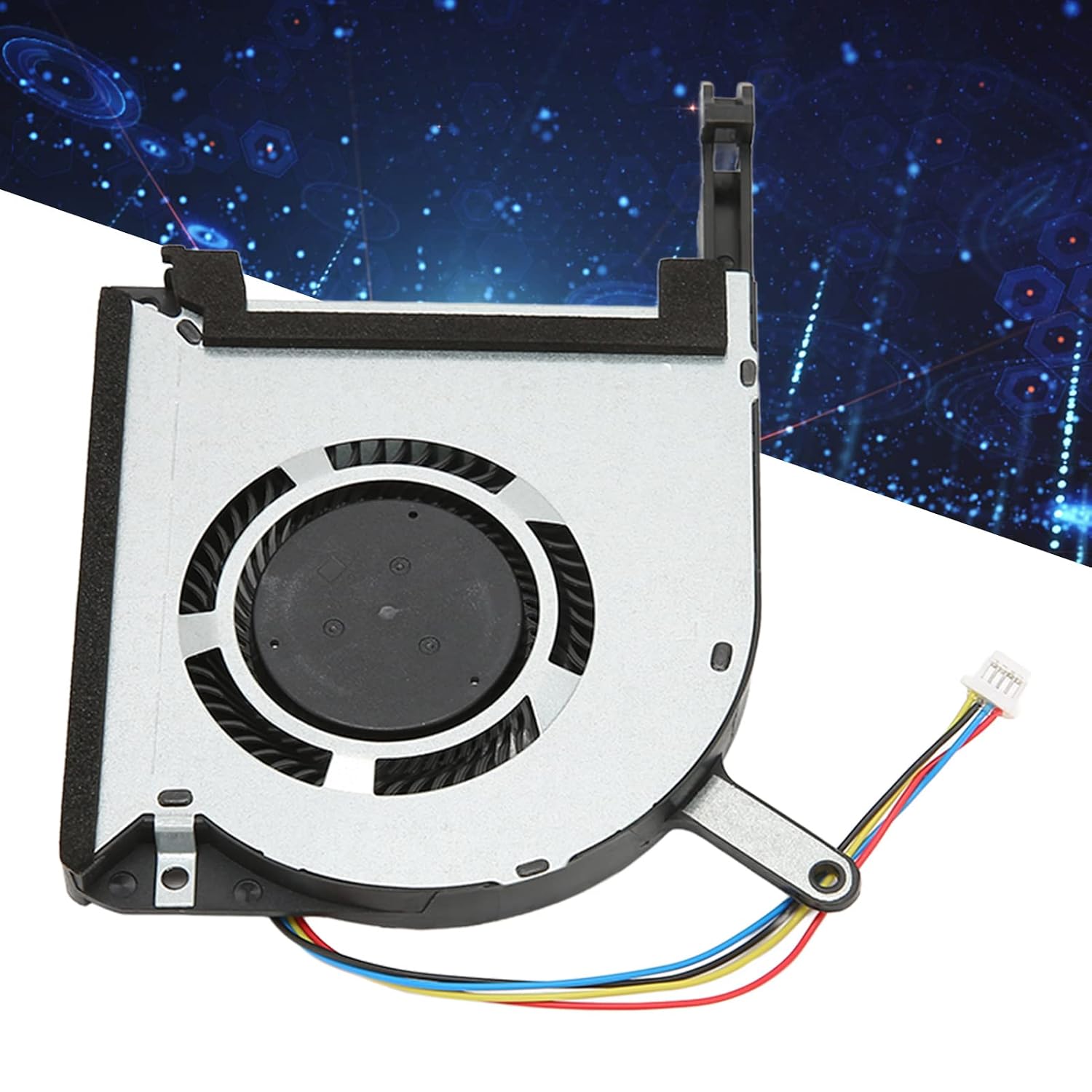 Septpenta Laptop Cooling Fan for Gaming A15 FA506 IV FA506IU FA506IH FX506IU, Enhanced Cooling Durable Cooling Fan Replacement, 4 Pin Power Connector Small Lightweight(CPU + GPU)