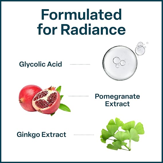QRxLabs Glycolic Acid Toner - 10% Glycolic Acid Exfoliant with Salicylic Acid - Hydrating Face Exfoliator - Pore Toner & BHA Liquid Exfoliant with Witch Hazel - 6 Fl Oz