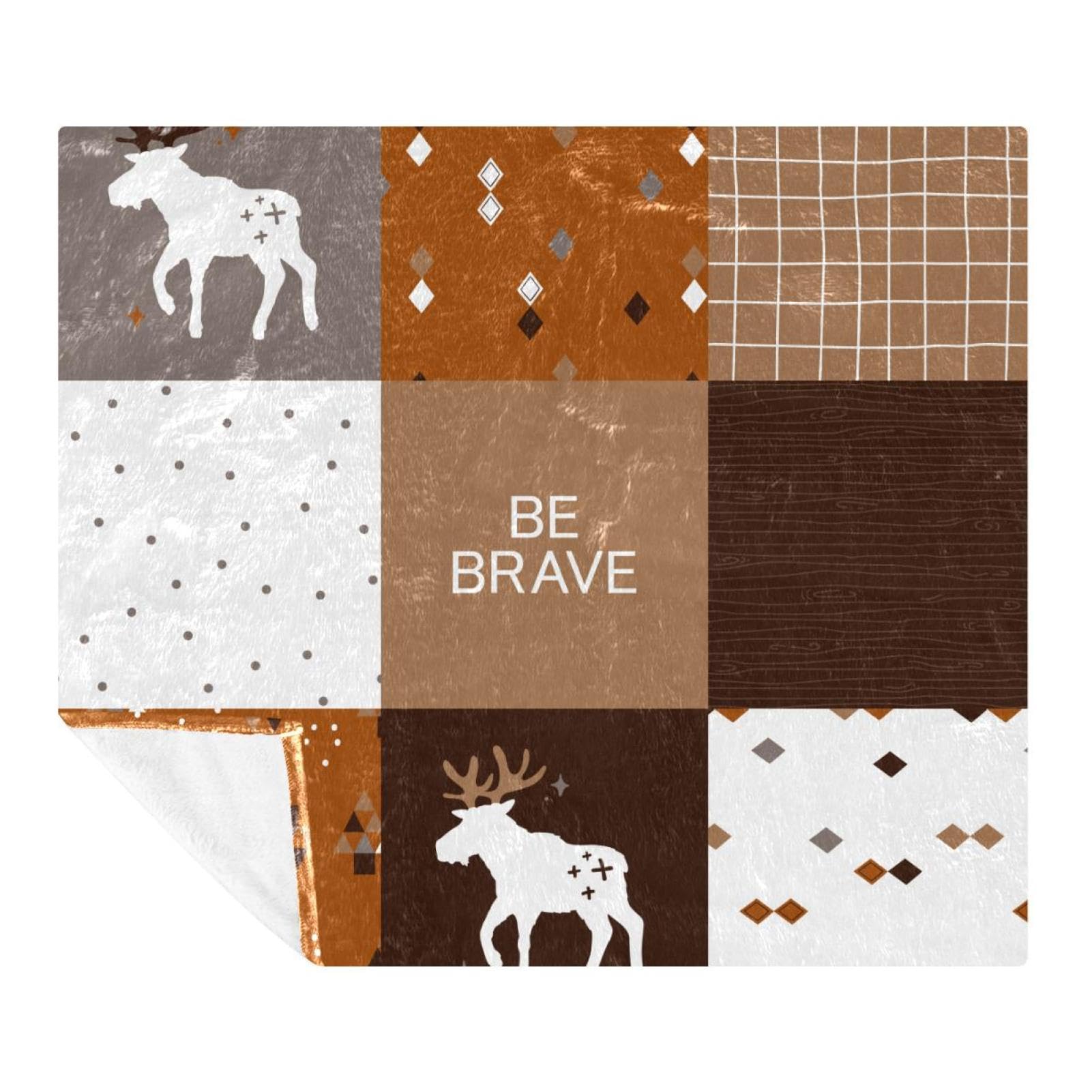 Couverture scandinave canapé plaid lit voyage microfibre