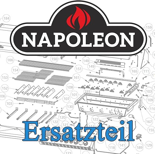 Miniatura 2 de Napoleon Rejilla de quemador lateral infrarrojo de acero inoxidable