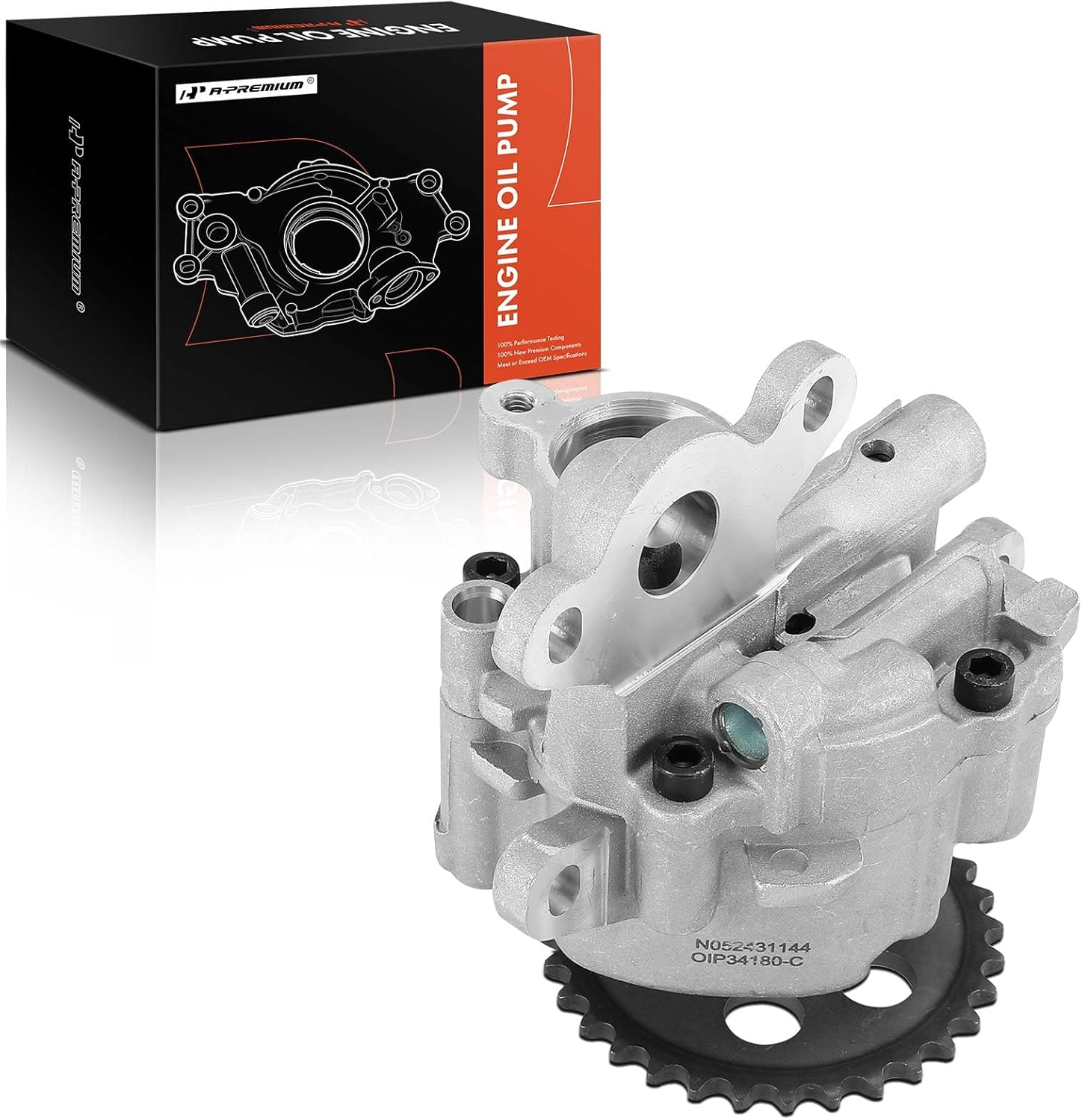 A-Premium Engine Oil Pump for 2.2L 2.4L - Compatible with Ford Transit 2013-2019, Ranger 2015-2018 2021-2022, Transit Custom 2014-2022 & Land Rover Defender 2011-2012 2014-2016, Replace# 703040070