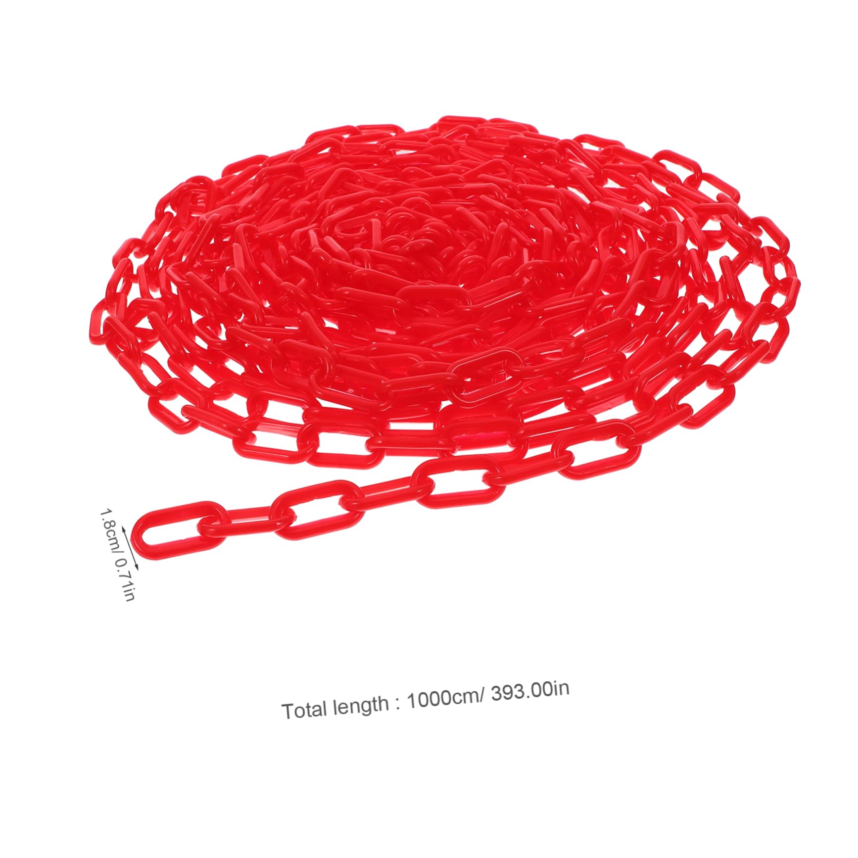 Cabilock High-Strength Plastic Warning Protective Chain Plastic Chains for Crowd Control Safety Barriers