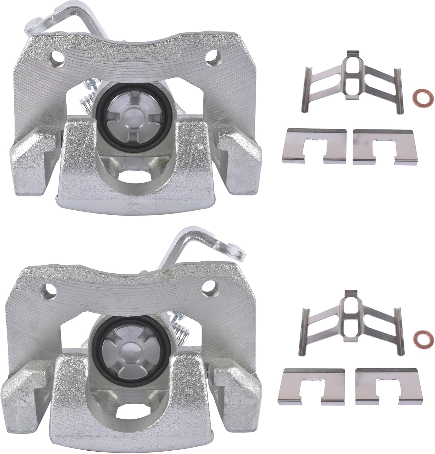 Rear Disc Brake Caliper Both Side Caliper Assembly Replacement for Hon-da Accord 1998-2008 Acura TSX 2004-2008 19B2068 19B2069 Mustrod