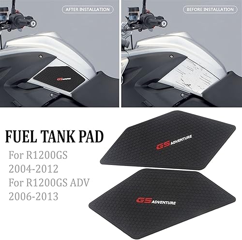 Miniatura 3 de Minmei Calcomanías para tanque de motocicleta para BMW R 1200 GS ADV Adventure 2006-2013, antideslizantes, laterales (color  1)