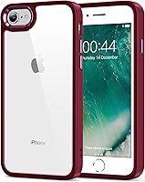 Vista 31 de HOOMIL Funda para iPhone 7 Plus/iPhone 8 Plus de 5.5 pulgadas, no amarillea, protección contra caídas, cubierta trasera dura transparente