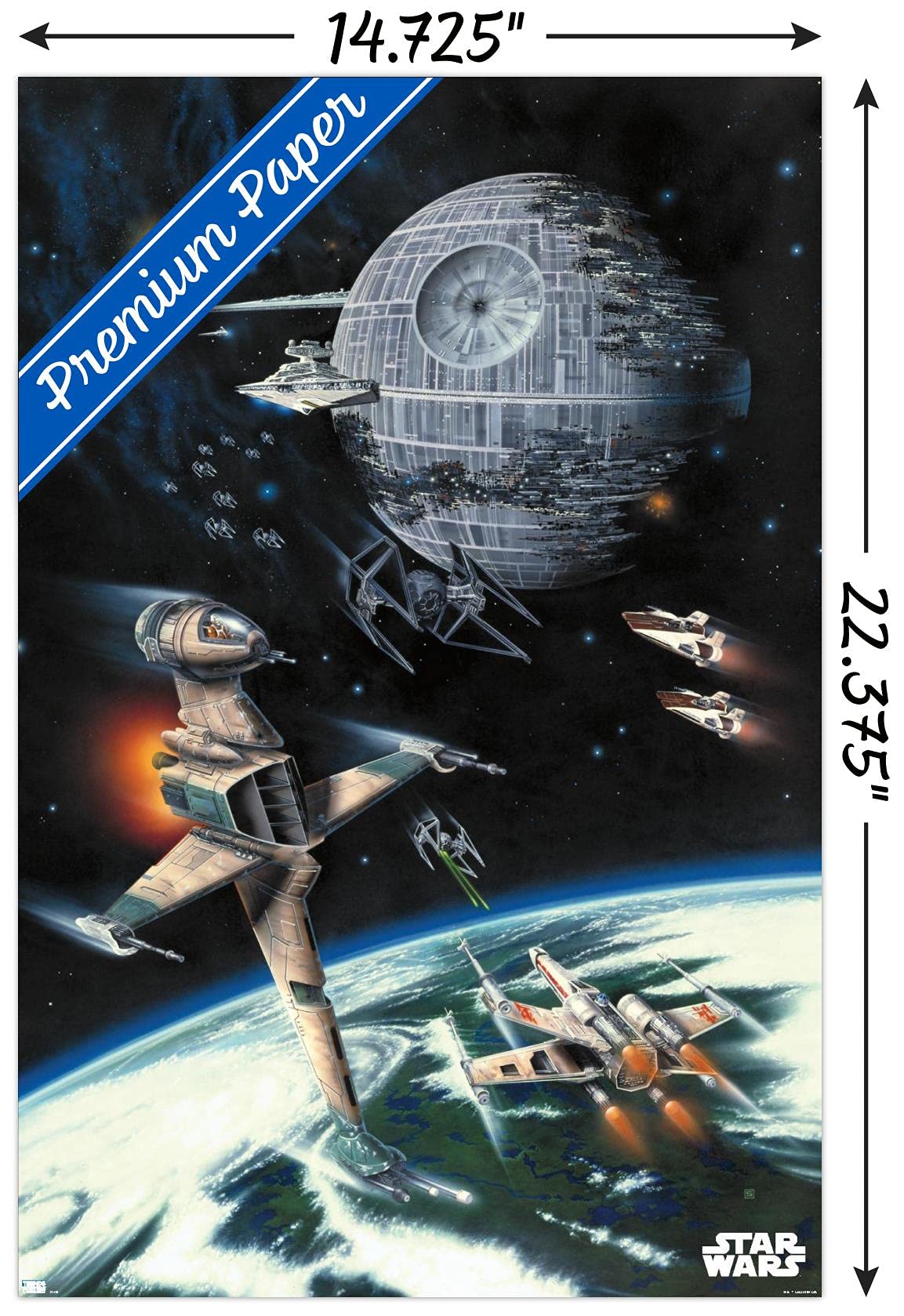 激レア　未使用　スターウォーズ　立体ポスター　ジェダイの帰還 Amazon.co.jp: Trends International スター・ウォーズ:ジェダイの帰還