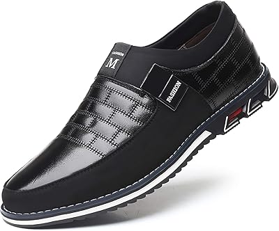 Mens Casual Shoes Sneakers Loafers Comfort Walking Shoes for Male Business Work Office Dress