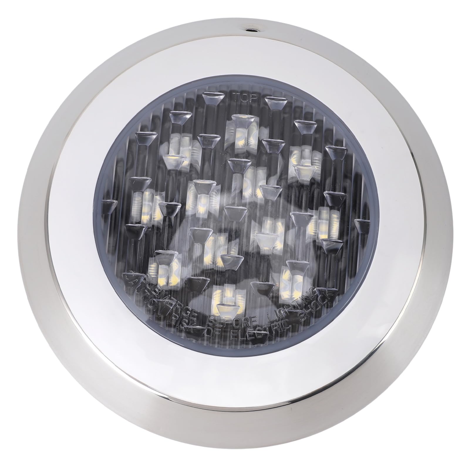 Fabater LED-Poolleuchte, Tauchbare Poolleuchte, wasserdichte Wand-Poolleuchte, Unterwasserlampen für Teich, Brunnen, Landschaft, Spa (12W)