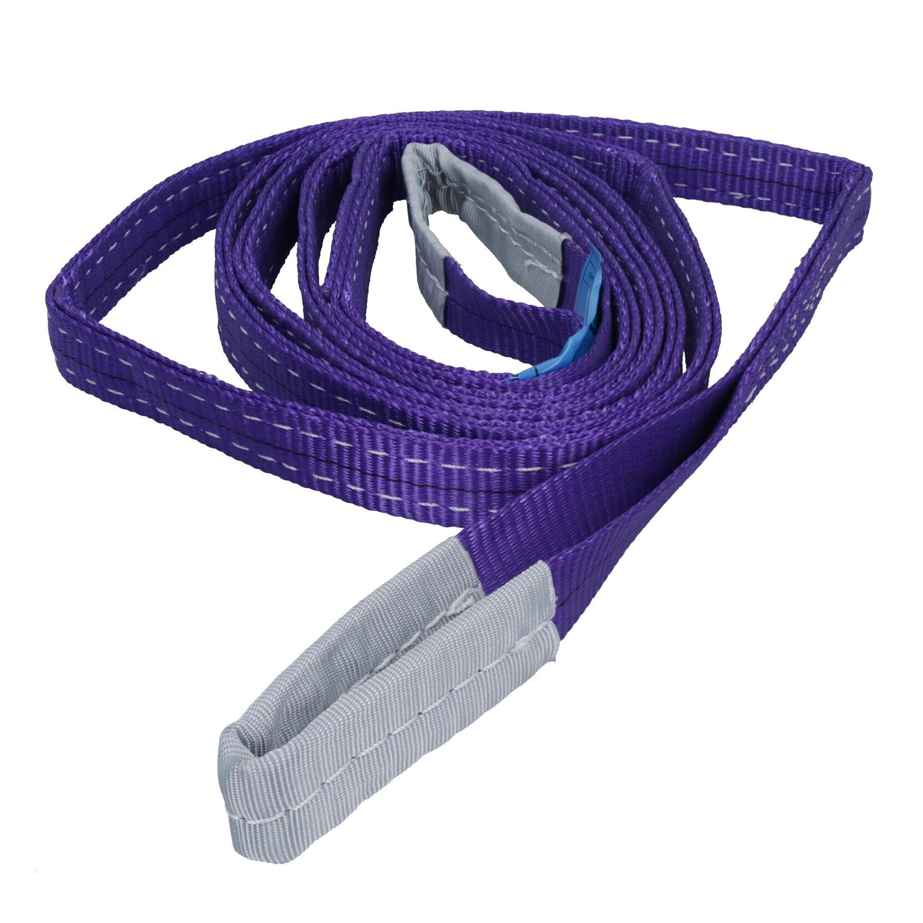 1 Tonne 4 Mètre De Levage Sans Fin De Transport Sling PES Polyester 7:1 Facteur De Sécurité 1pc