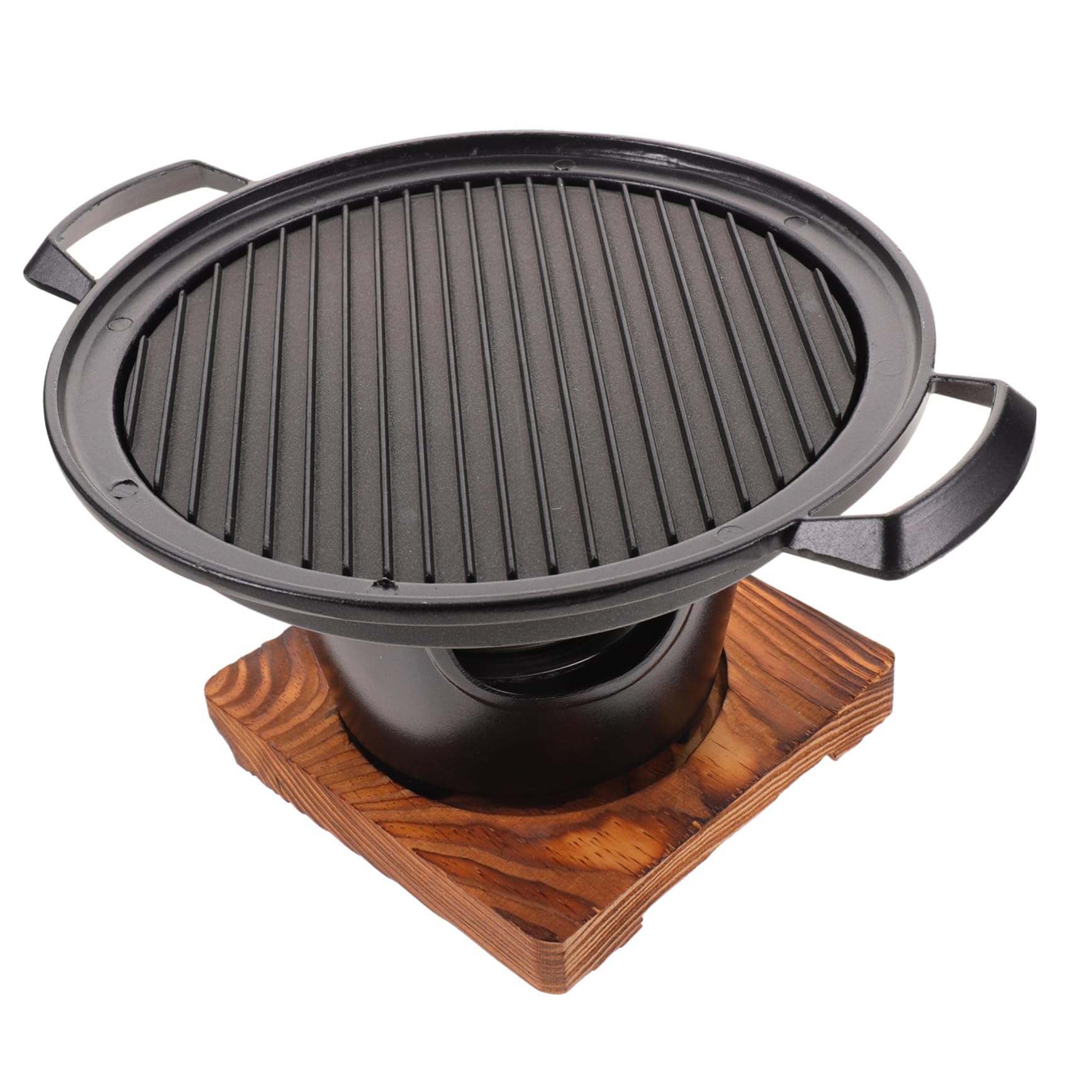 HEMOTON Indoor Korean Barbecue Grill Mini Bbq Stove for Camping Outdoor Cooking Hibachi Grill