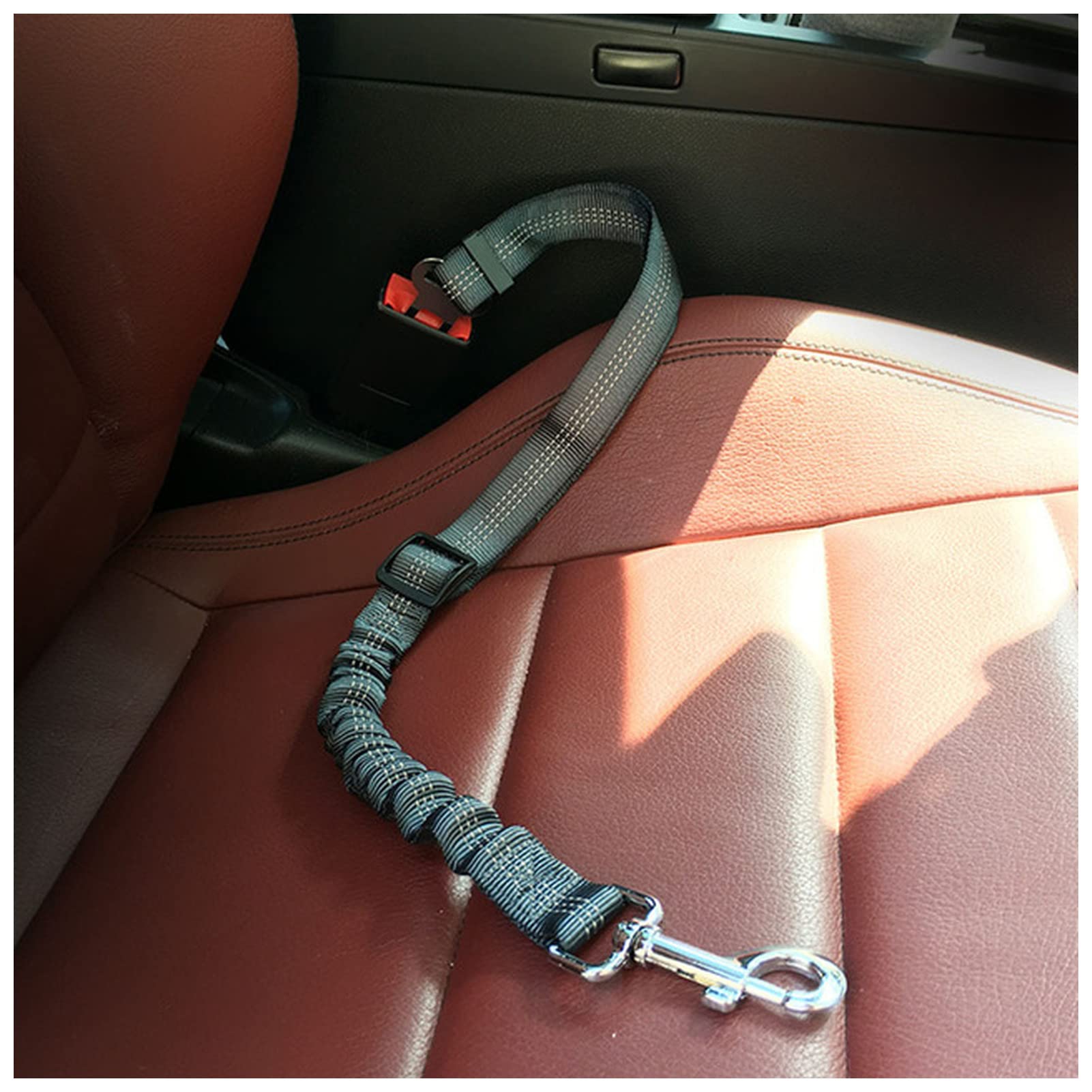 Corde De Remorquage Pour Animaux De Compagnie Ceinture de sécurité chien de sécurité de chien à niveau améliorée Ceinture de sécurité for animaux de compagnie de sécurité for véhicule Nylon de sécurit