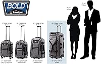 Vista 6 de Travelpro Tpro Bold 2.0 - Bolsa de lona con ruedas (30 pulgadas)