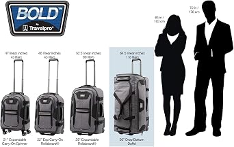 Travelpro Tpro Bold 2.0 30 Inch Drop Bottom Rolling Duffel