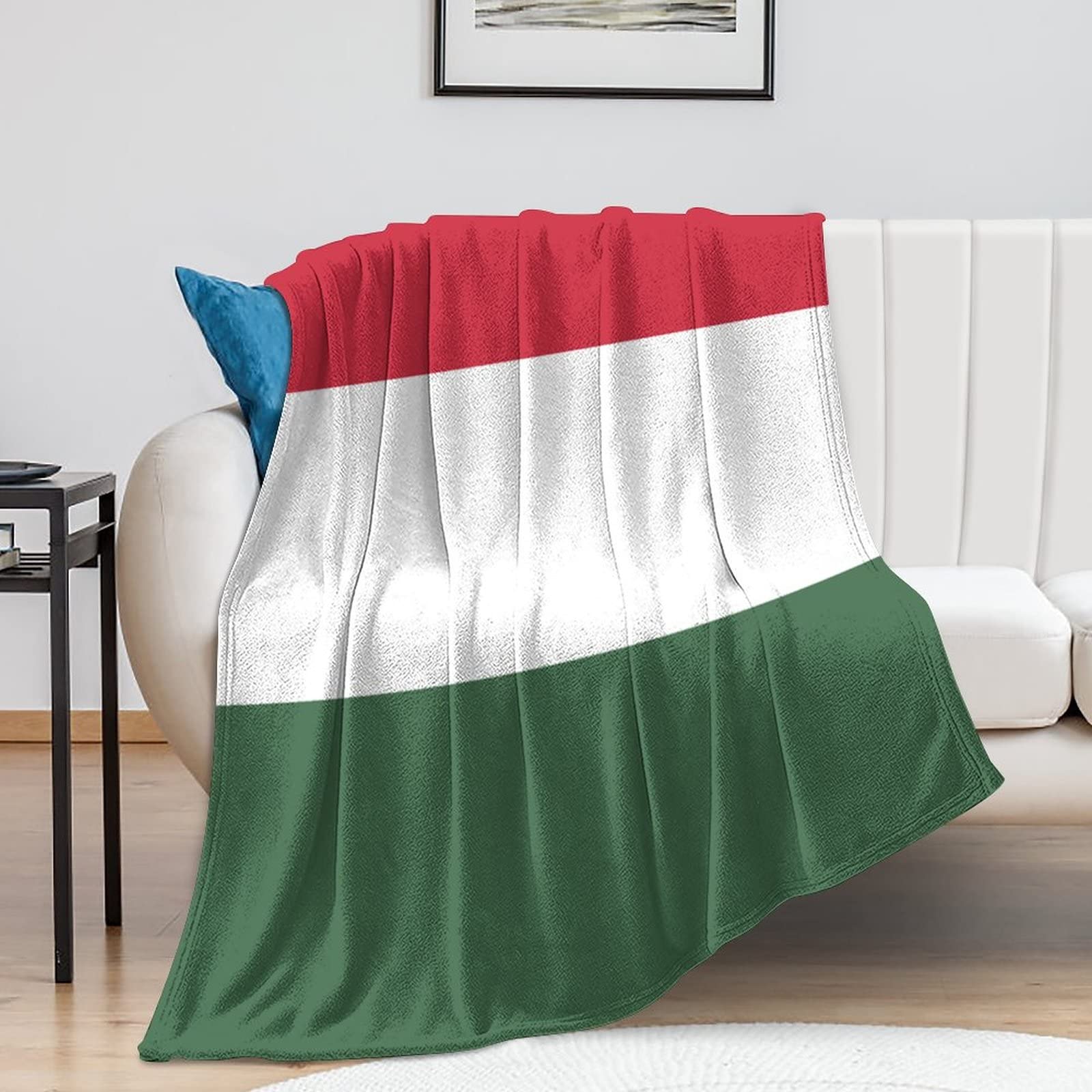 Couverture Hongrie en polaire, le cadeau de pendaison de crémaillère