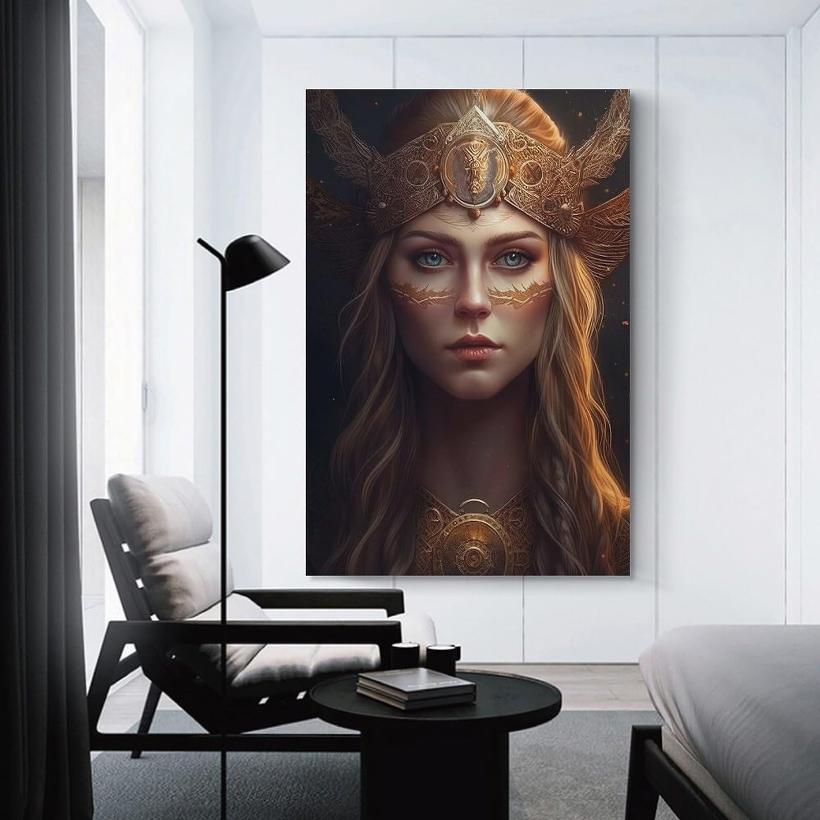 Junmoney Frigg Room Decor Wall Art, 20x30inch(50x75cm), for Front Hall, Corridor Or Welcome Spaces, A Neat Decor Update for Hallways