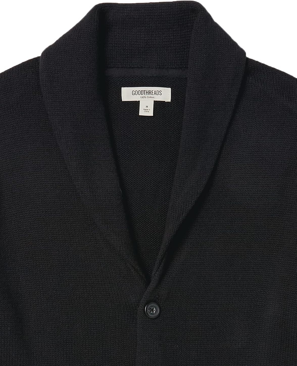 Goodthreads Men's Soft Cotton Shawl Cardigan Sweater