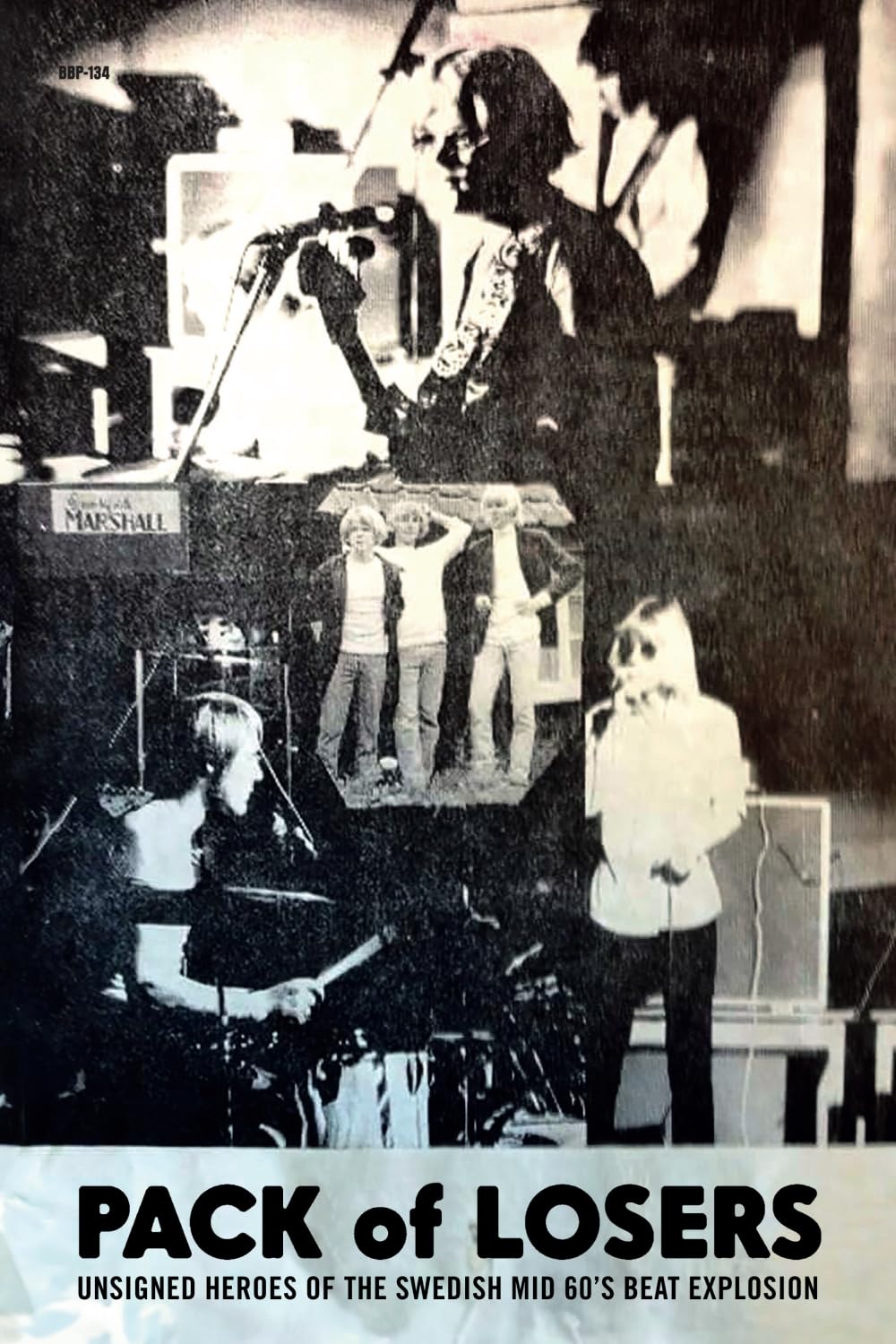 Pack of Losers Unsigned Heroes album compilation musique beat 1960